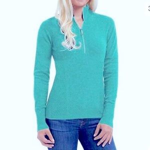 Eddie Bauer Ladies Half Zip Knit Pullover